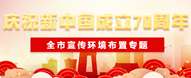 庆祝新中国成立70周年 全市宣传环境布置专题（已归档）