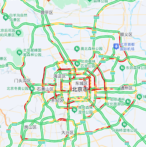 9月30日下午至10月1日上午為出京高峰,建議錯峰出行 9月30日下午至10月1日上午為出京高峰,建議錯峰出行