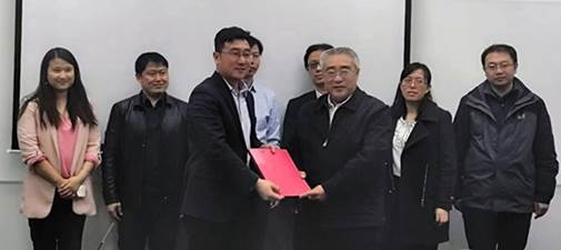 　　2018年12月3日，市科委副巡視員劉暉赴北京零壹空間科技公司走訪調研，為企業送去量身定制的服務包。