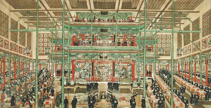 佚名《慶壽圖》中央美術學院藏