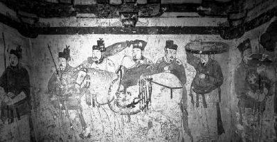 宣化遼代墓壁畫