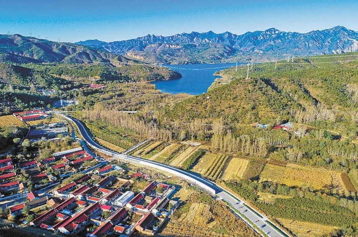 圖為延慶區昌赤路新線。 圖為延慶區昌赤路新線。