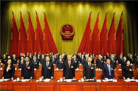 北京市十五屆人大三次會議隆重開幕 李偉主持 陳吉寧作報告 蔡奇出席