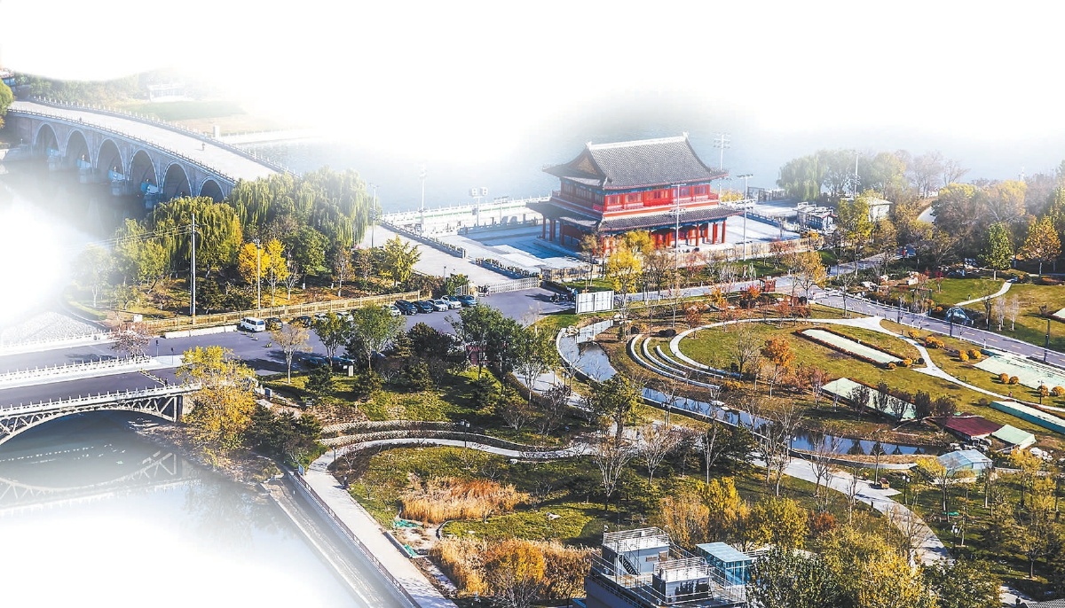 北運河通州段(資料圖)。 北運河通州段(資料圖)。