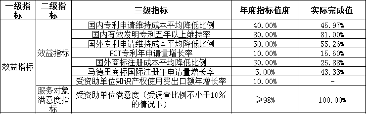 项目效益情况分析