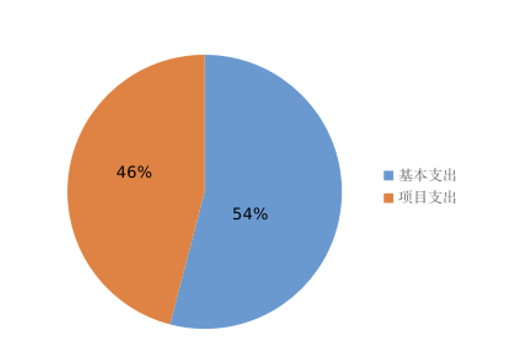 圖2：基本支出和項目支出情況