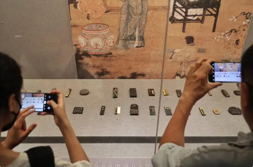 中国文房艺术展在京展出 600余件器物展现文房艺术之美