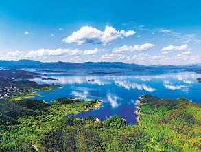 “绣”美密云 山水入画 “绣”美密云 山水入画