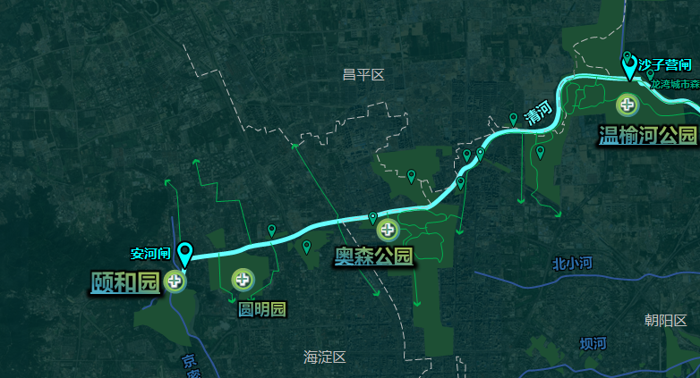 途經溫榆河公園、奧森公園！北京首條55公里濱水慢行道開建——