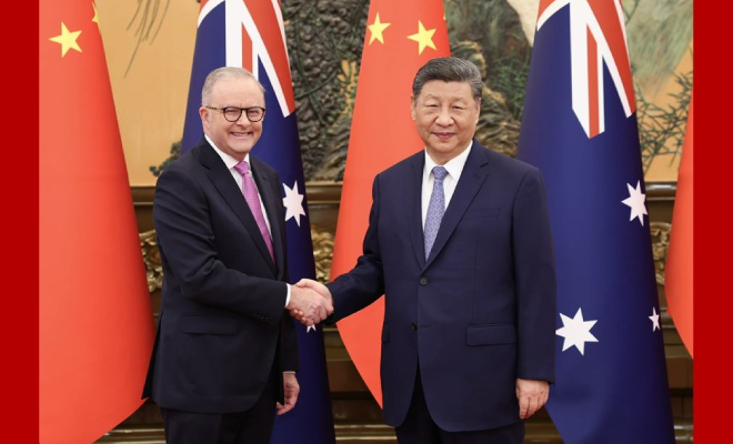 習近平會見澳大利亞總理阿爾巴尼斯