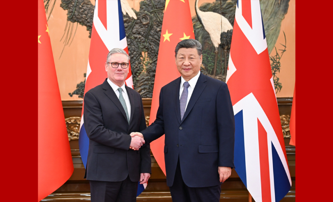 習近平會見英國首相斯塔默