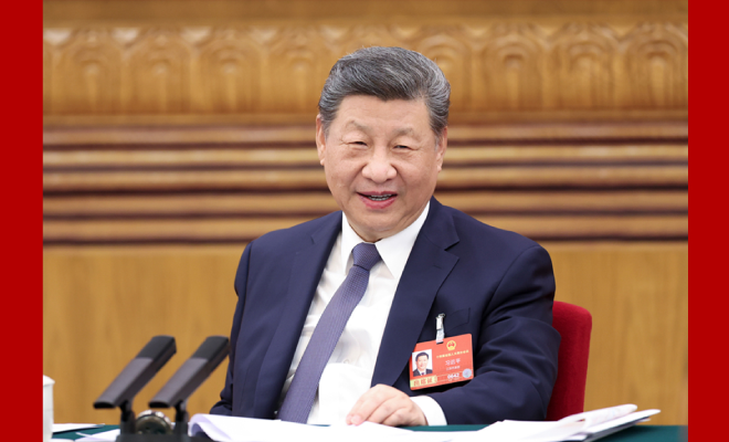 習近平參加江蘇代表團審議