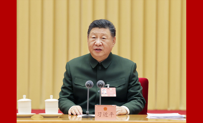 習近平出席解放軍和武警部隊代表團全體會議