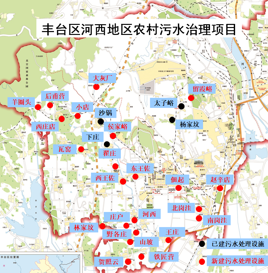 丰台区河西地区农村污水治理项目