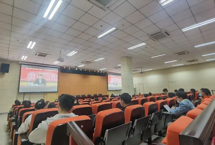 北京工業大學組織師生參加學校學習宣傳貫徹黨的二十大精神大會