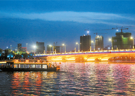 通州区大运河“运河游船夜游活动”启动