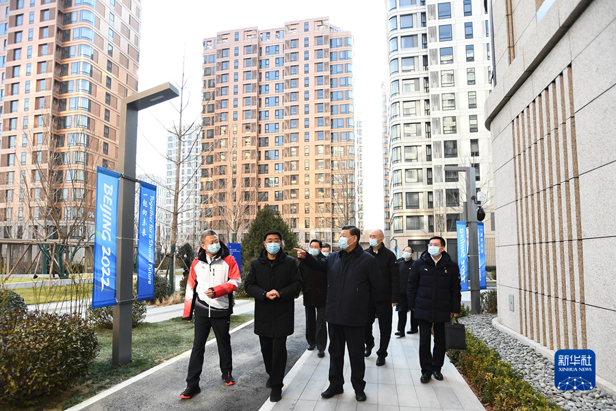 1月4日，中共中央总书记、国家主席、中央军委主席习近平在北京考察2022年冬奥会、冬残奥会筹办备赛工作。
