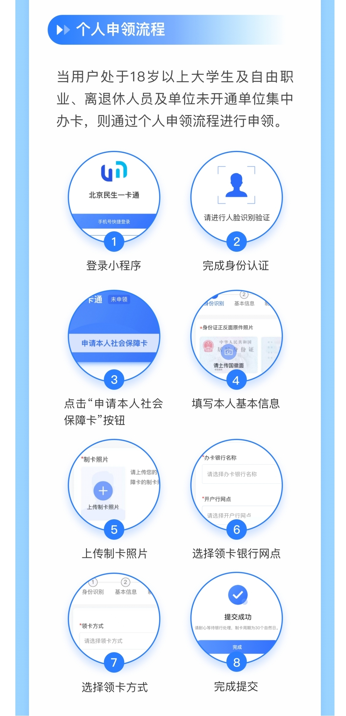 如何线上申请第三代社保卡？（民生一卡通小程序）