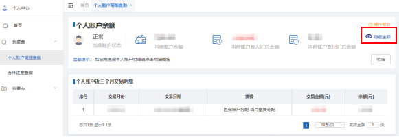 如何查询医保个人账户余额和明细？（电脑端）