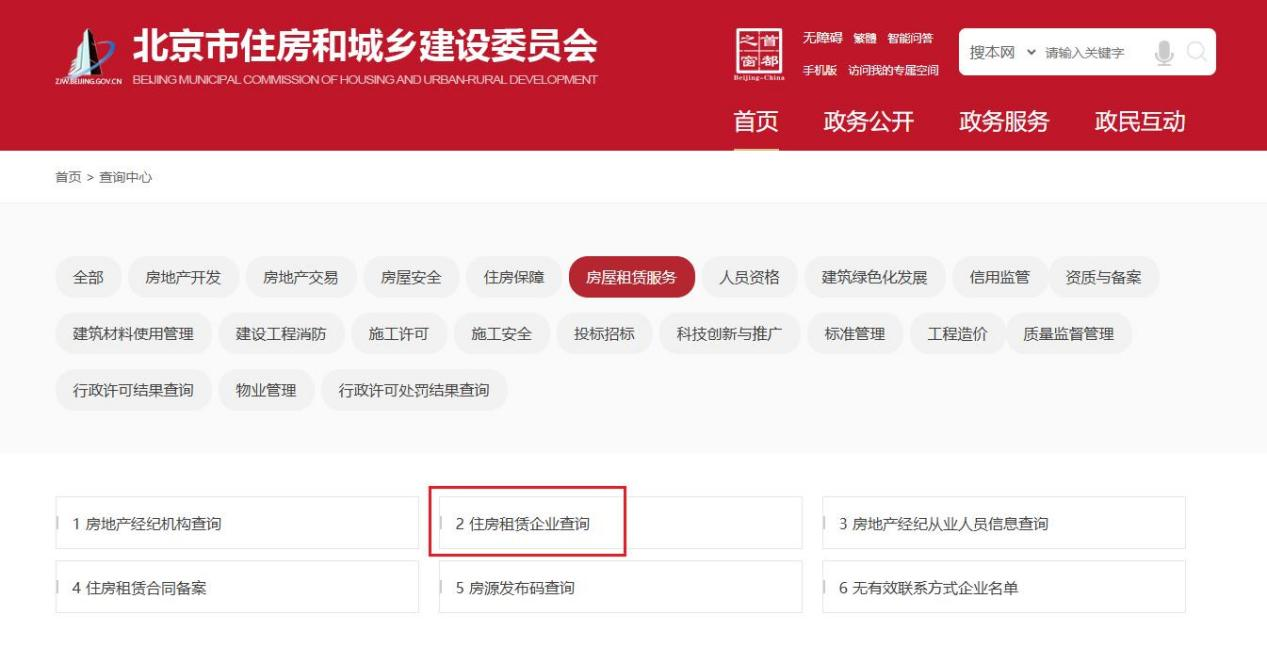 如何查询住房租赁企业的机构情况? 如何查询住房租赁企业的机构情况?