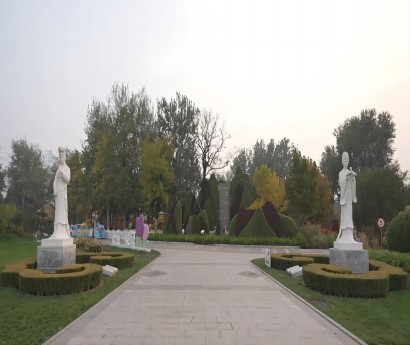 秋日赏红在京城之北京世界花卉大观园 秋日赏红在京城之北京世界花卉大观园