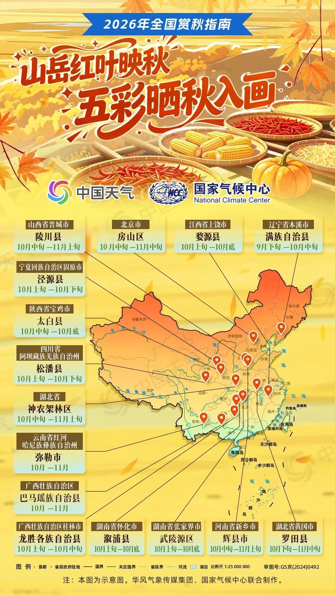 天高云淡 彩叶满城 从气象角度读懂北京的秋日浪漫