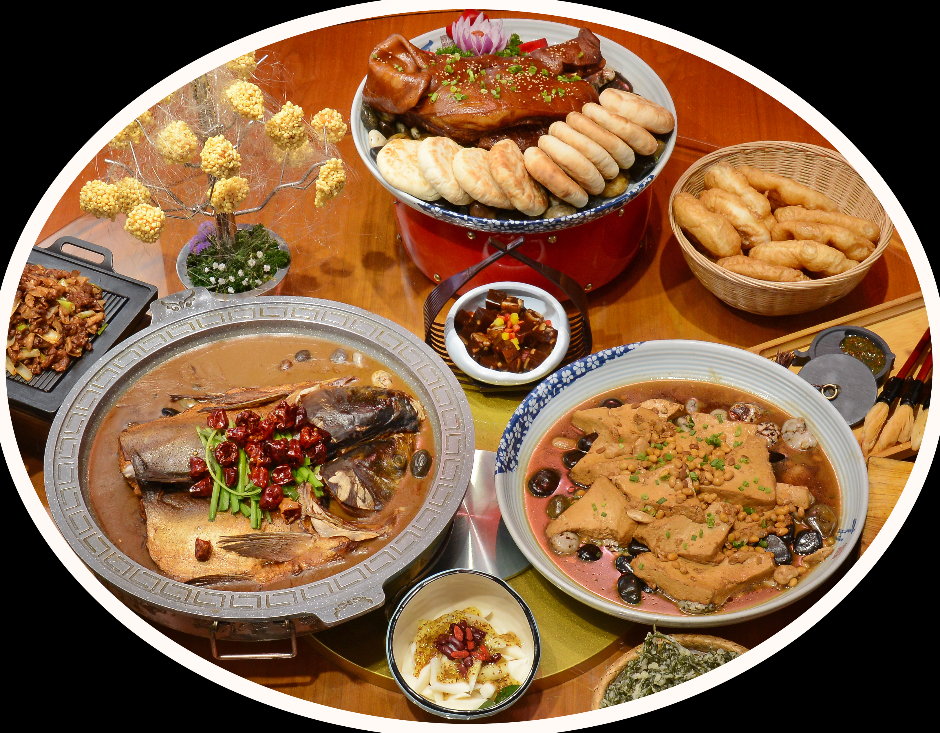 线路一美食石烹乡宴