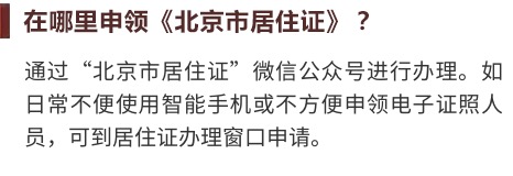 居住证办理