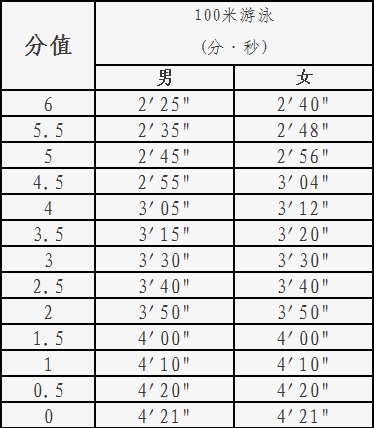 评分标准