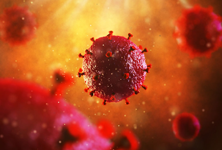HIV病毒颗粒