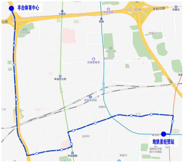 北京公交调整351路通告