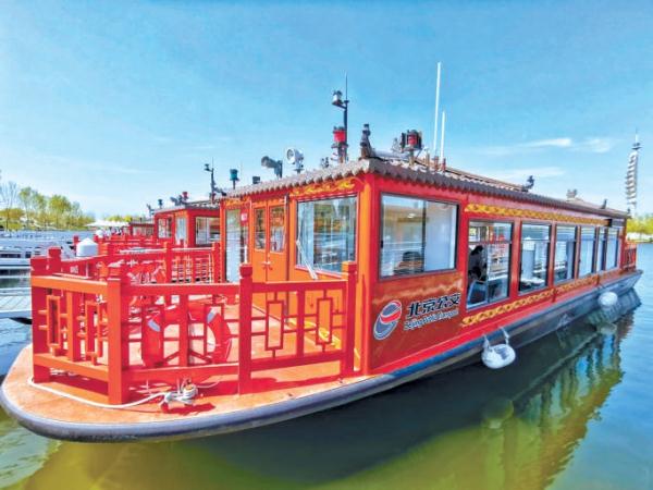 白洋淀“水上巴士”项目由北京公交集团独家运营。