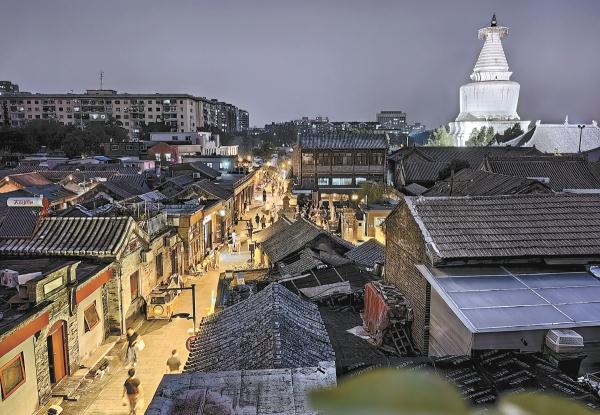 白塔寺街区美食节带来潮流体验