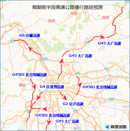 中秋国庆假期交通预测预报和出行提示