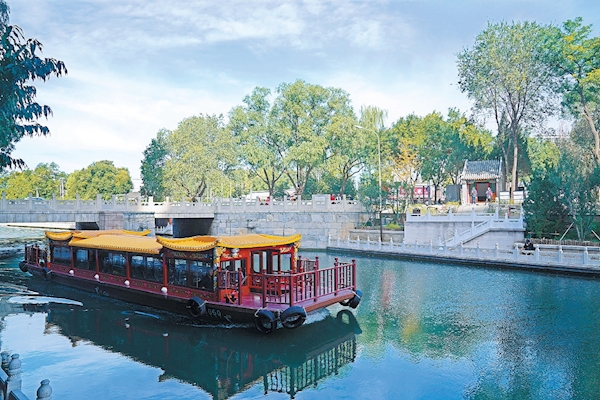 10月18日，大运河广源闸遗址及龙王庙片区焕新亮相。
