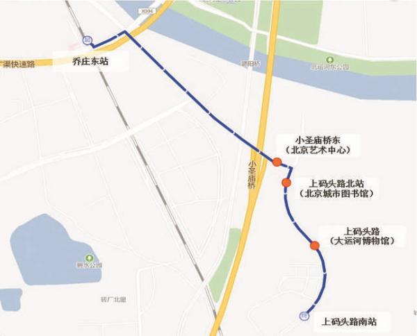 通游专线7路示意图。