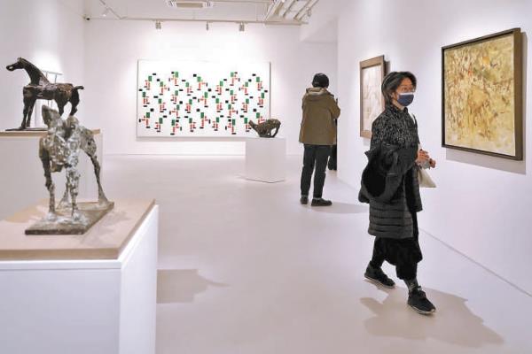  The opening exhibition of Chengpin Gallery.
