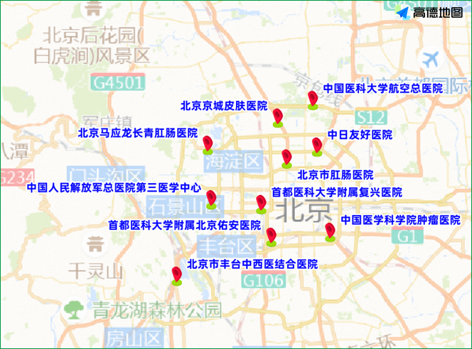 部分医院周边道路车流短时集中
