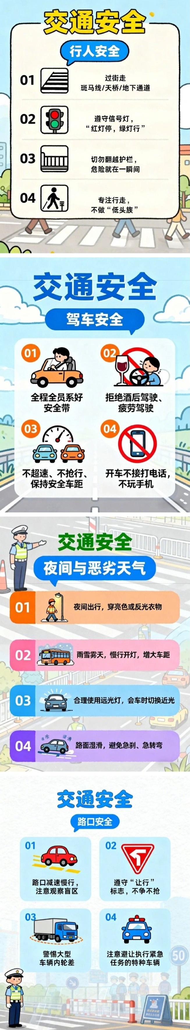 不管是走路还是开车 这些交通安全细节别忽略