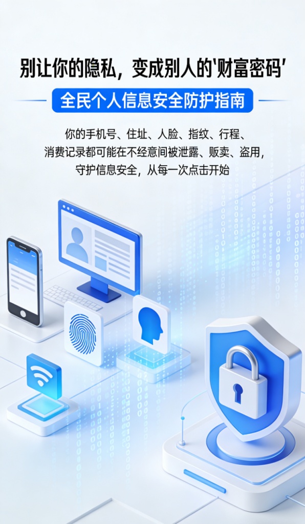 小心隐私成为别人的“财富密码” 防护指南请收好