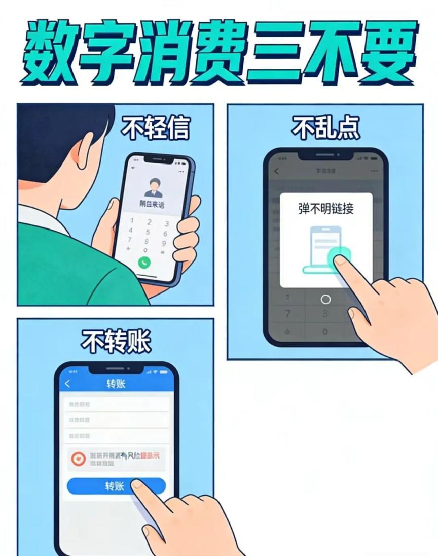 数字消费“三要三不要”
