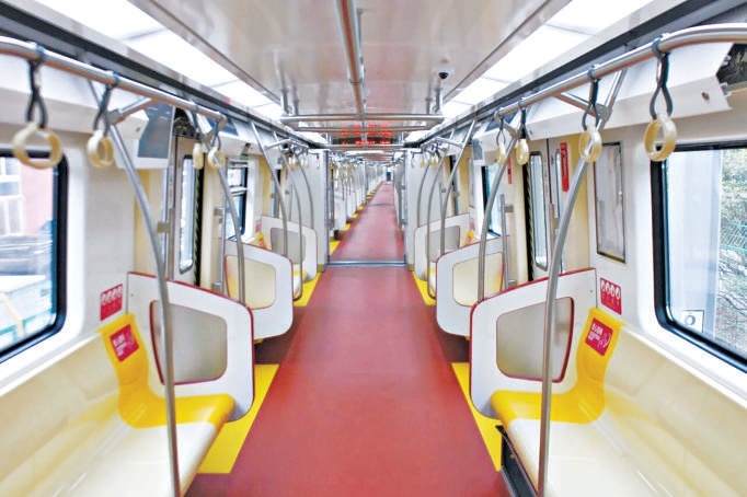 BDK09型电客列车。 BDK09型电客列车。