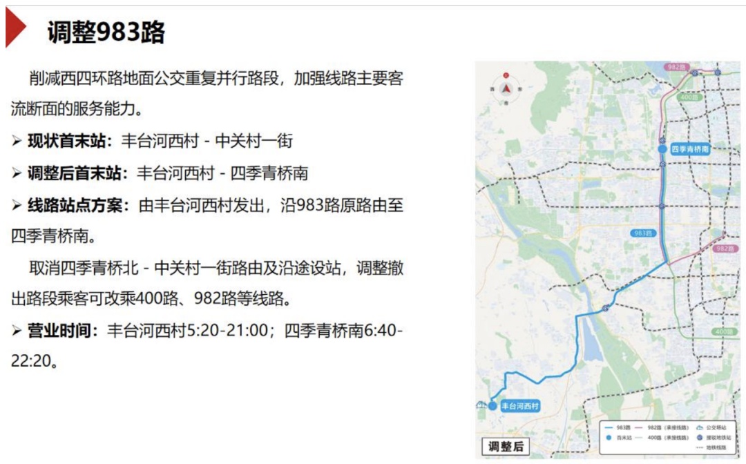 101路、109路要合并了！丰台这5条公交线拟优化调整——