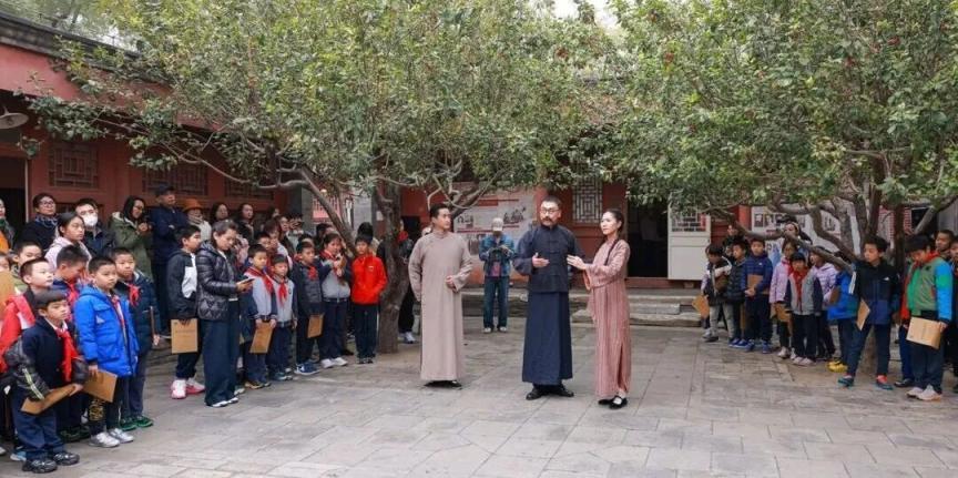 沉浸式导览讲解现场