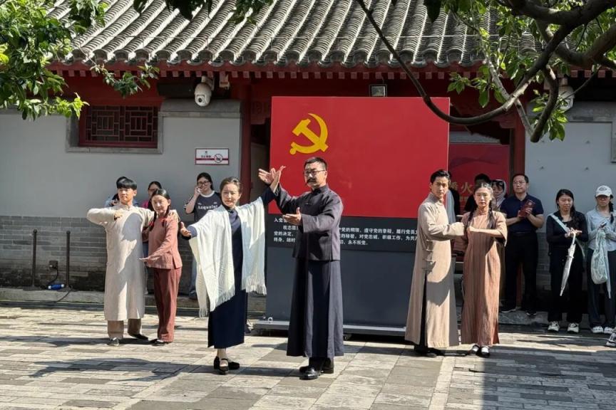 沉浸式导览讲解现场