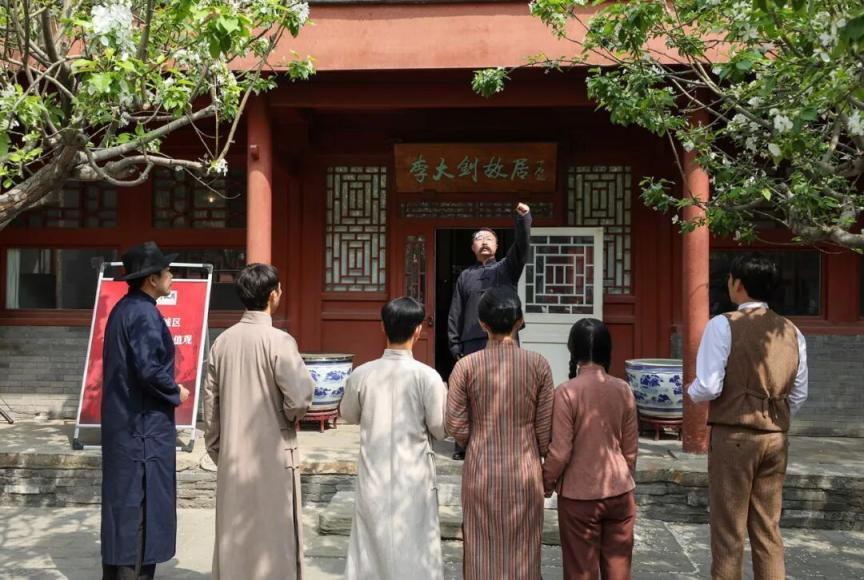 沉浸式导览讲解现场