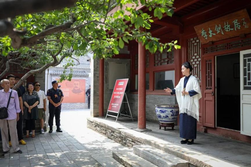 沉浸式导览讲解现场