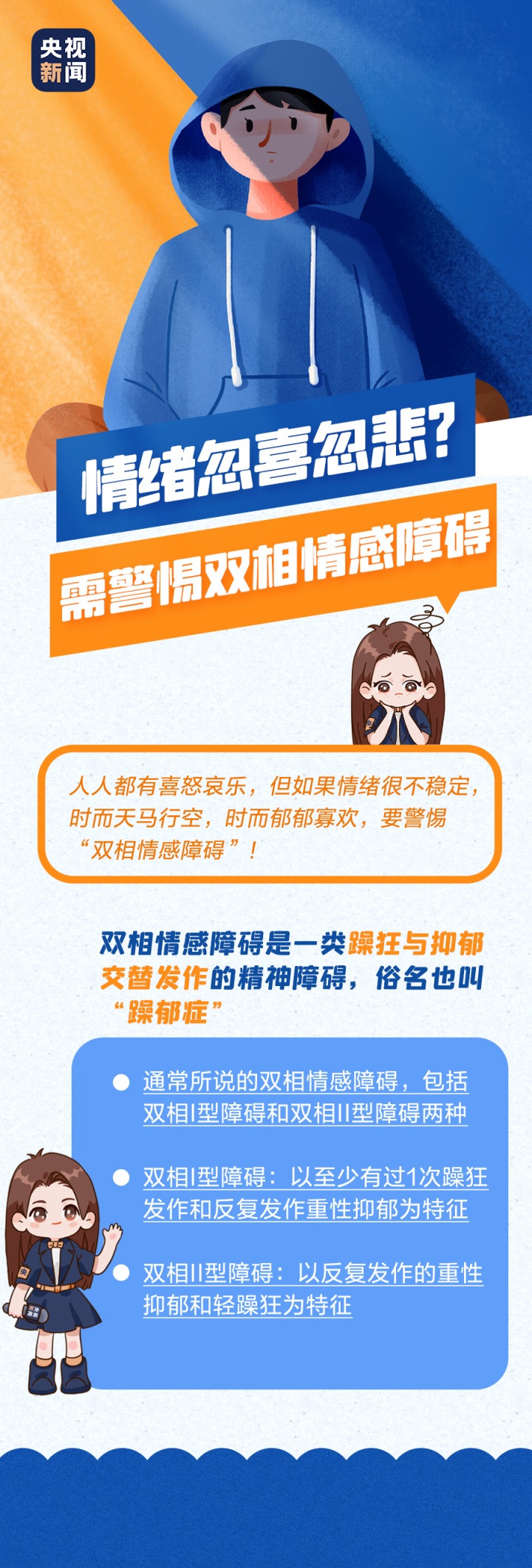 双相情感障碍≠抑郁症 误诊后果很严重！