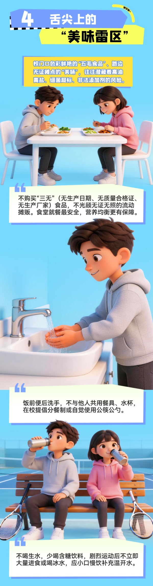 校园安全无小事，这6大“雷区”千万别踩