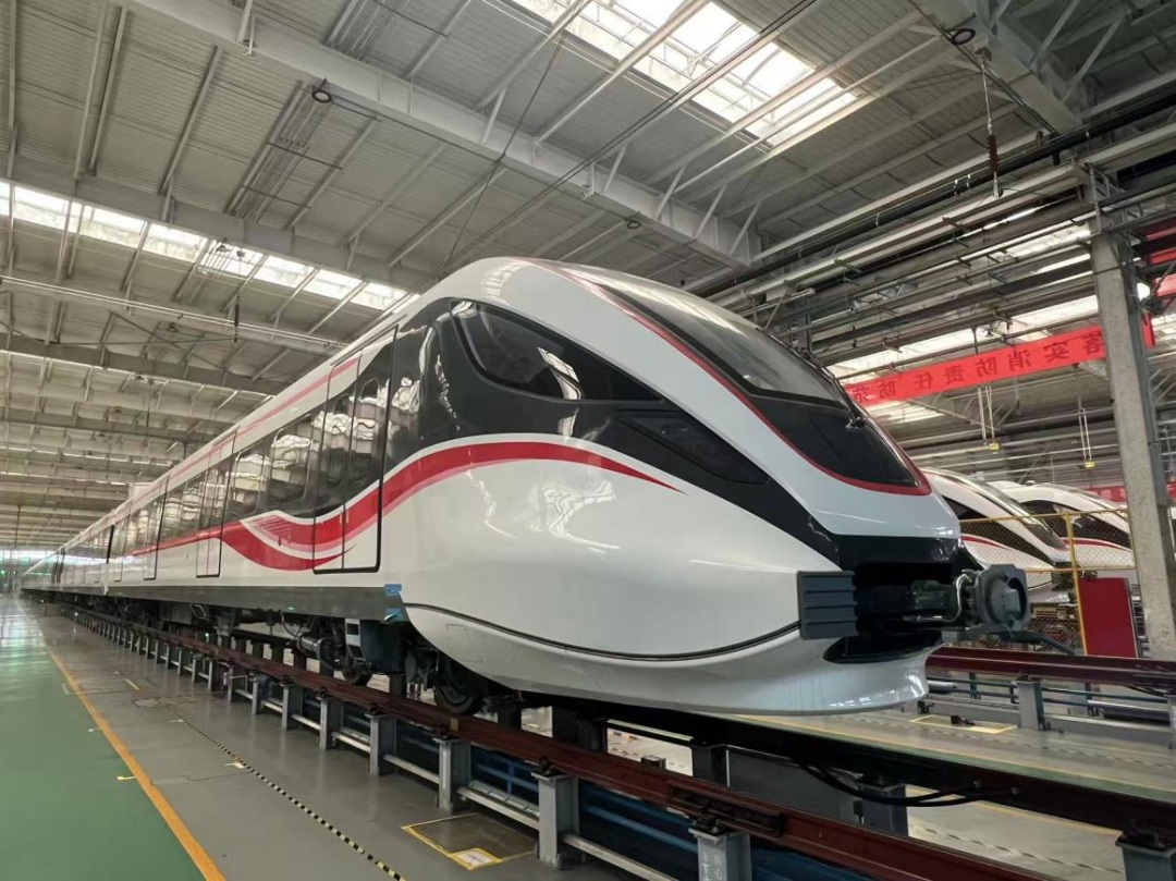 北京轨道交通22号线(平谷线)首列电客车实现现场交付 北京轨道交通22号线(平谷线)首列电客车实现现场交付